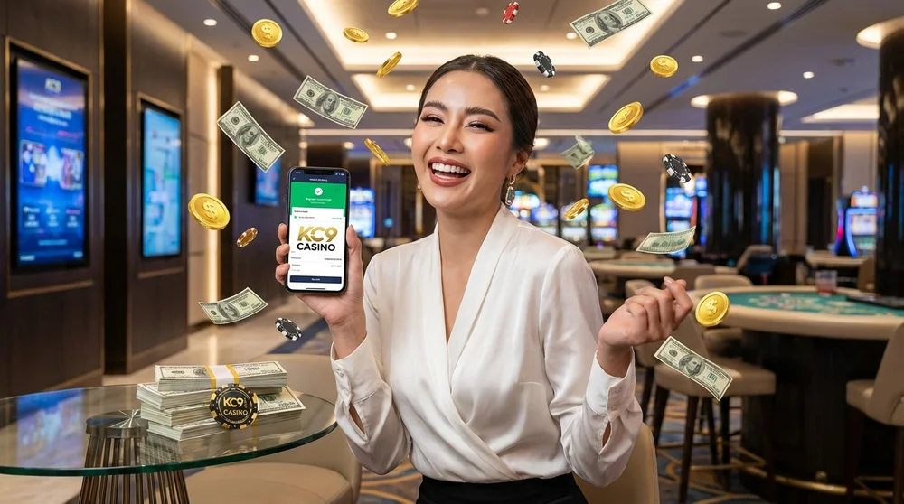 ระบบฝาก-ถอน KC9 ออโต้ รวดเร็วทันใจ