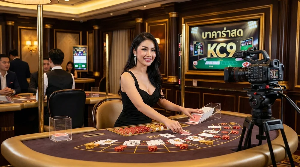 คาสิโนสด KC9 บาคาร่าออนไลน์ ถ่ายทอดสดจากสตูดิโอ
